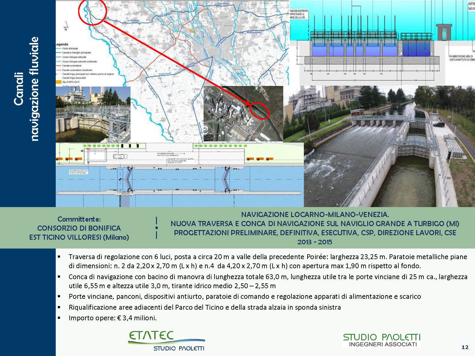 Etatec - Canali e Navigazione Fluviale