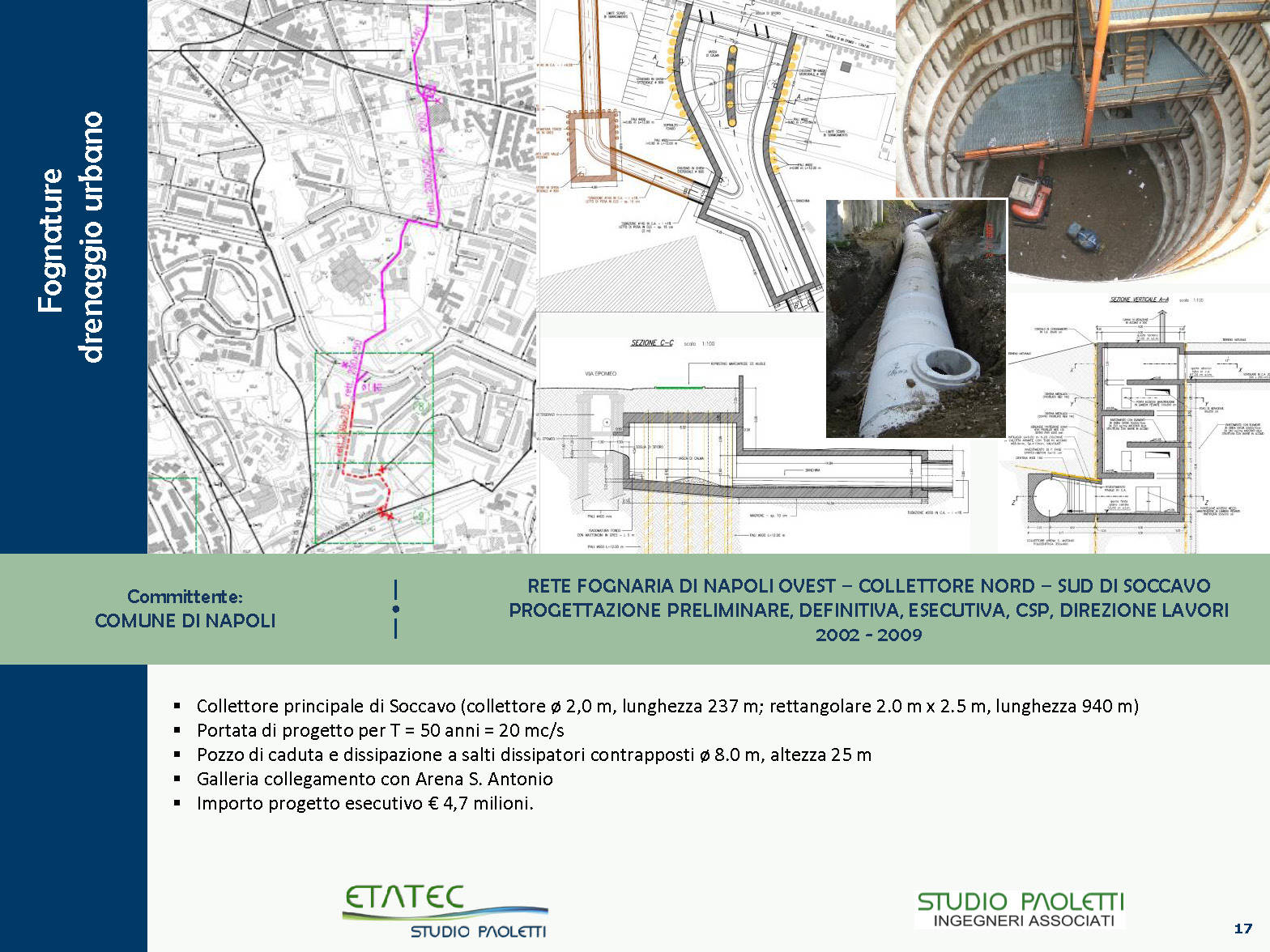 Etatec - Fognature, Drenaggio Urbano e Impianti di Depurazione