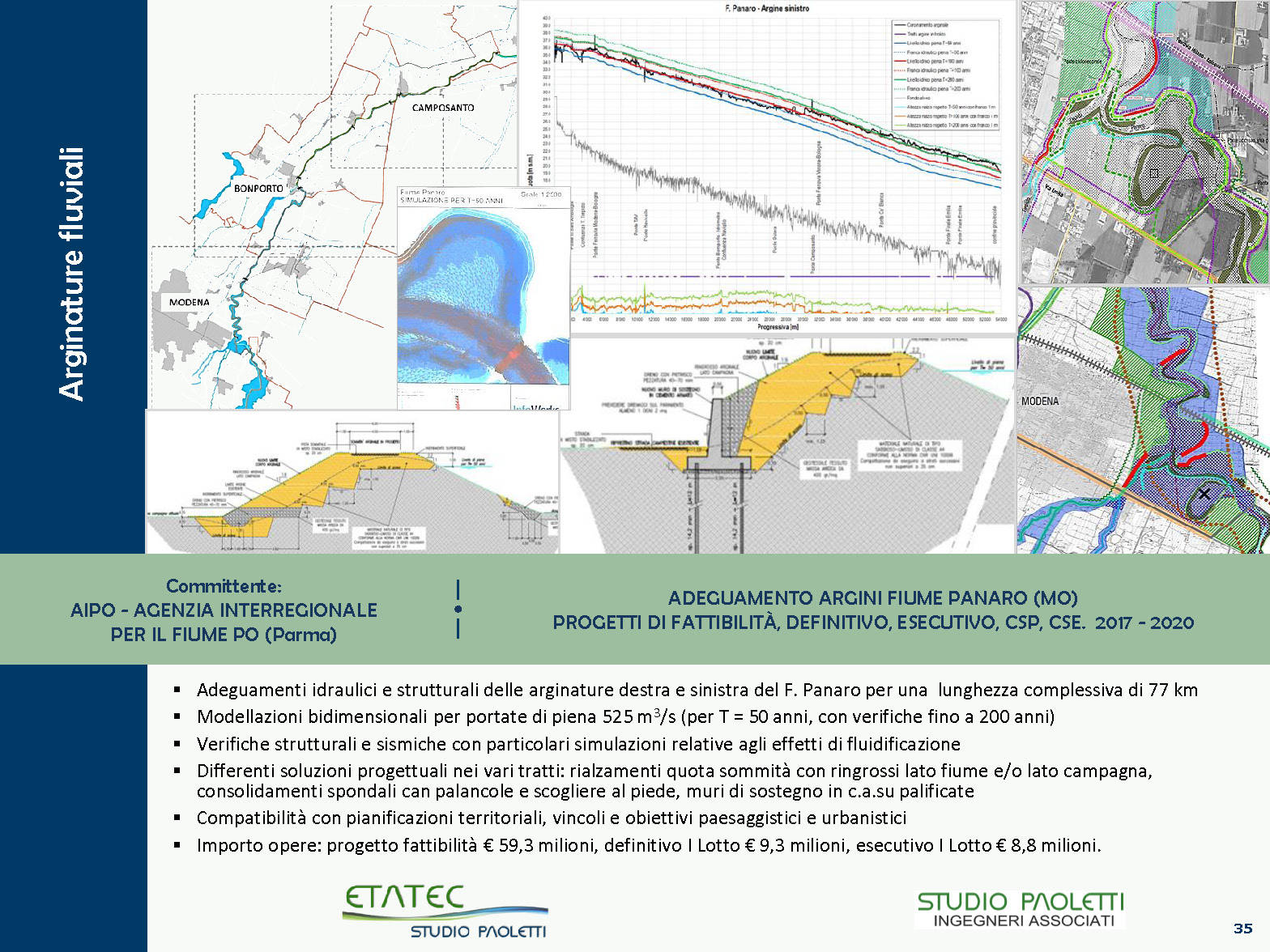 Etatec - Ingegneria fluviale